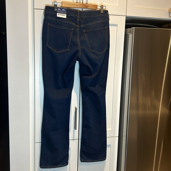 Old Navy Midrise Kicker Boot Cut Jeans Women Size 12 NEW - Picture 11 of 13